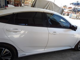 2016 Honda Civic EX-L White Sedan 1.5L Turbo AT #A24914